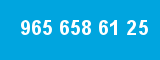 965 658 61 25 965 658 61 25